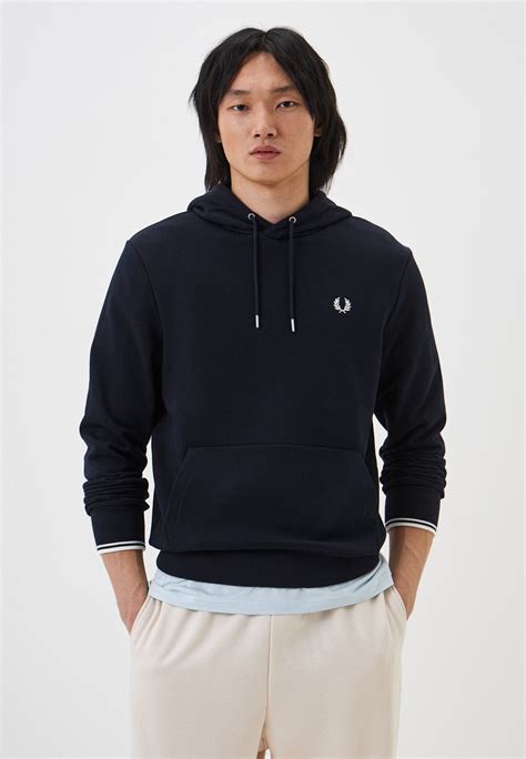 Худи Fred Perry цвет синий RTLAAY956602 купить в интернет магазине