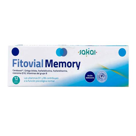 Fitovial Memory Sakai 12 Viales Vivo Natural