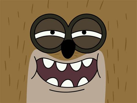 Regular Show Rigby Face