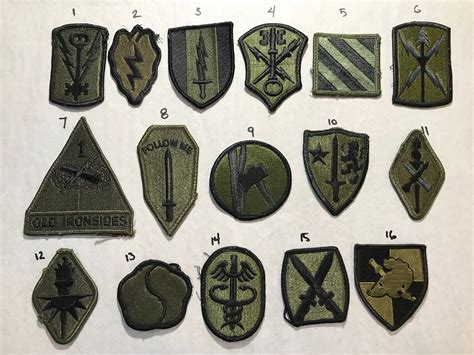 Us Army Uniform Patches