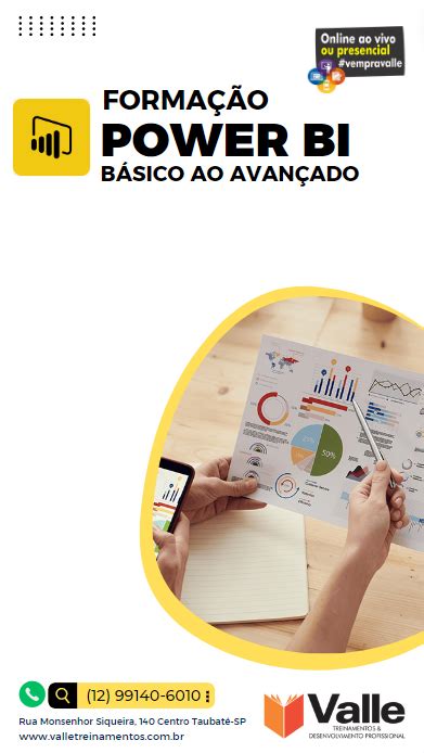 Forma O Power Bi B Sico Ao Avan Ado Valle Treinamentos