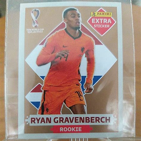 Copa Qatar 2022 Extra Sticker RYAN GRAVENBERCH Bronze Shopee Brasil