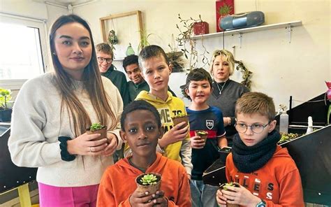 École Sainte Anne de Loudéac les élèves du dispositif ULIS s