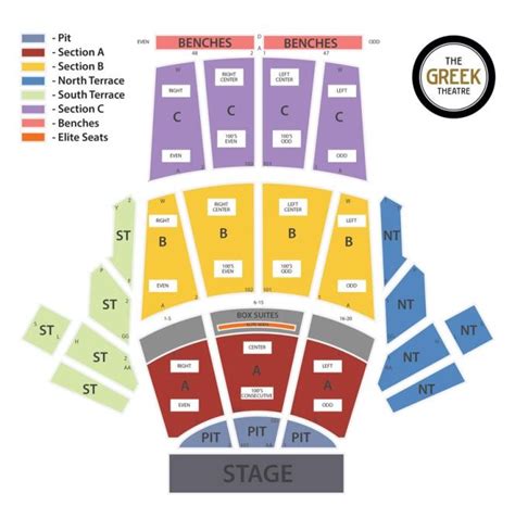 Greek Theatre Seating Chart View | Bruin Blog