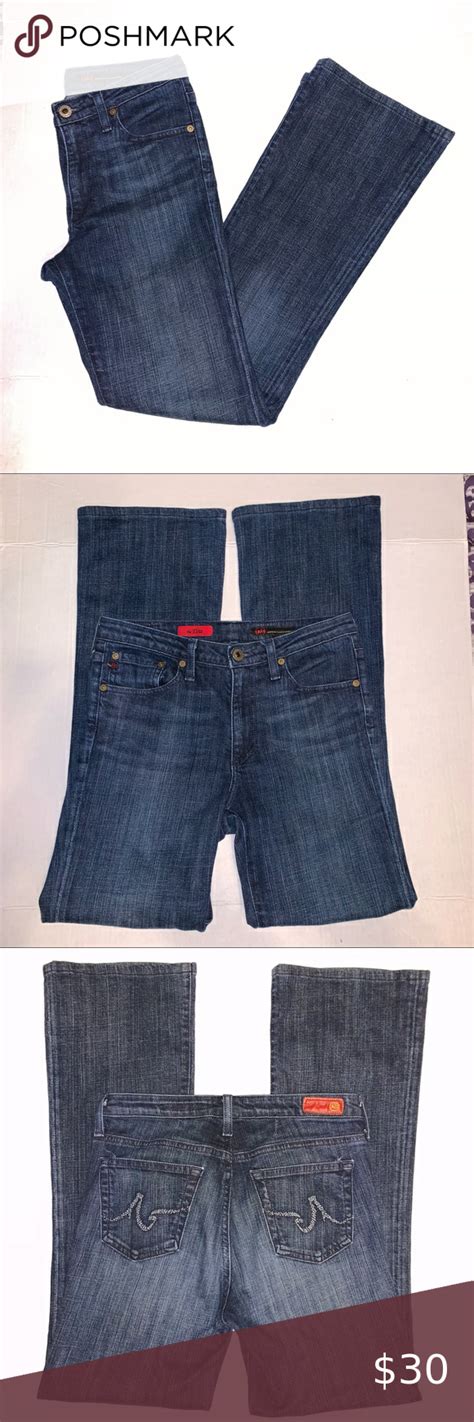 AG Adriano Goldschmied The Elite Bootcut Jeans 28R Plus Fashion