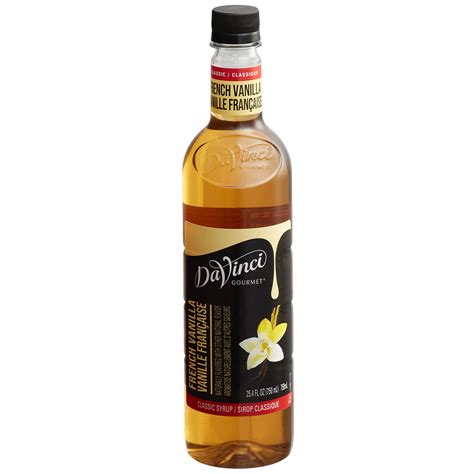 Davinci Gourmet 750 Ml Classic French Vanilla Flavoring Syrup