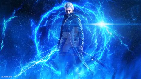 Vergil I'm the Storm that is approaching !! by kaelwolfgang on DeviantArt