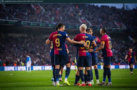 Hasil Dan Klasemen Liga Spanyol 2 Laga Ditunda Barcelona Perkasa Di