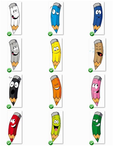 Images Illustr Es Des Crayons De Couleur Images Clipart Gratuites