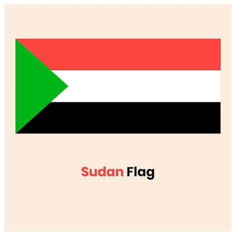 Premium Vector The Sudan Flag