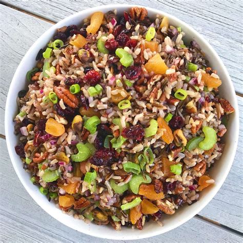 Wild Rice Salad with Cranberries & Pecans | healthyGFfamily.com