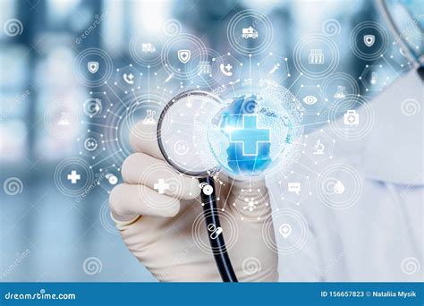 The Concept Of Global Health Care Stock Image Image Of Equipment