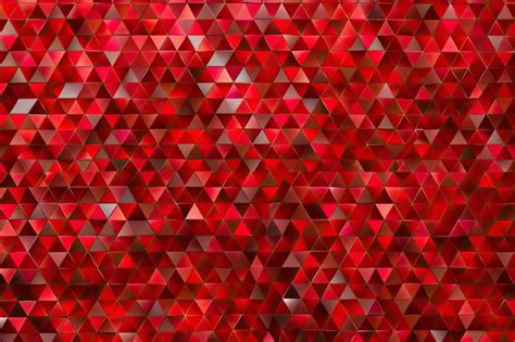 Red Triangle Geometric Background Texture For Design Premium Ai