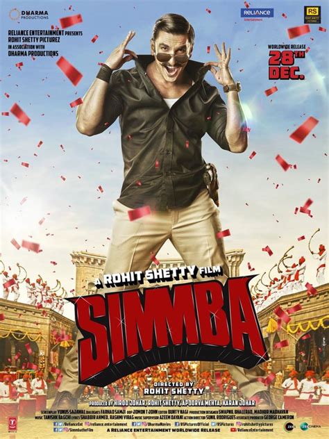 Simmba Movie Poster (#4 of 7) - IMP Awards