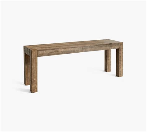 Palisades Reclaimed Wood Console Desk Pottery Barn