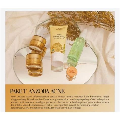 Jual Anzora Skincare Original Bpom Anzora Glow Anzora Acne Series