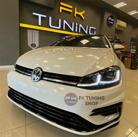 Volkswagen Golf 7 Ön Far Seti J Dizayn R Model 2012 2017 kampanya