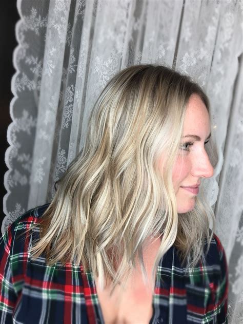 Foilayage And Root Smudge Done By Shannon At Wildflower Salon Shop In