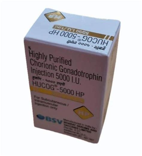 Hucog Chorionic Gonadotropin Injection Iu Packaging Type