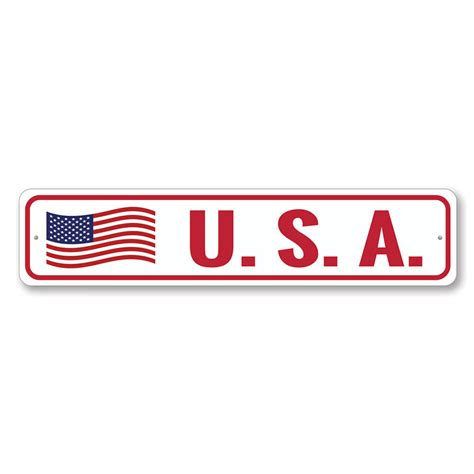 usa flag sign lizton sign shop
