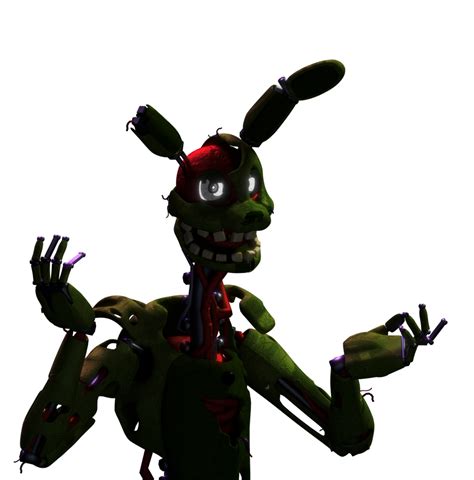 Blender S Springtrap By Buckybomb Render By Nanori0 On Deviantart