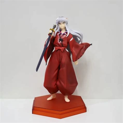 Anime Inuyasha Figure Inuyasha Kiky Sesshoumaru Higurashi Kagome PVC