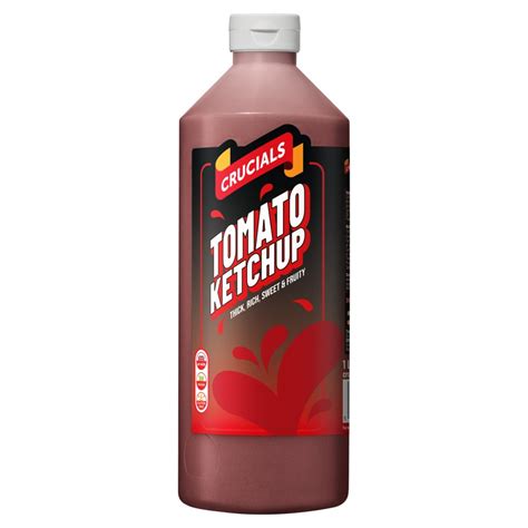 Crucials Tomato Ketchup 1 Litre Bestway Wholesale