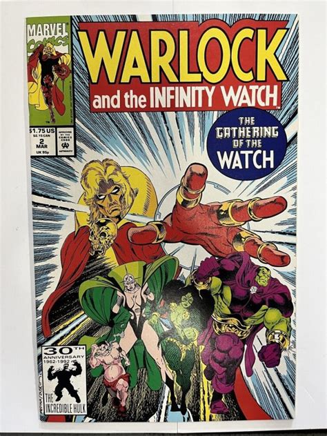 Warlock And The Infinity Watch Fn Vf Marvel C A Comic Comic