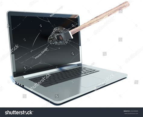 Smash Computer Images Stock Photos Vectors Shutterstock