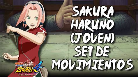 Espa Ol Latino Sakura Haruno Joven Moveset Naruto Storm