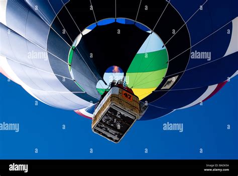 Looking Up At The Gondola Of A Hot Air Balloon Hot Air Balloon