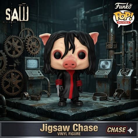 Funko Pop Movies Saw Jigsaw Chase Vinyl Figure 1820 80692 Ebay