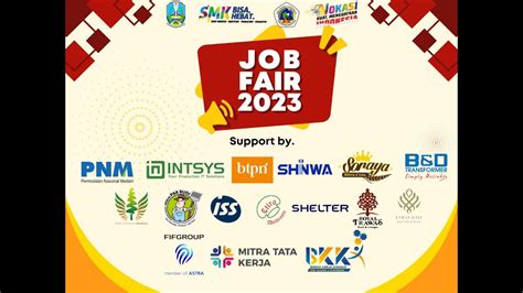 Pembukaan Job Fair Smk Negeri Sukorejo Youtube