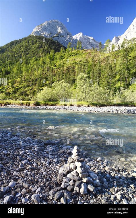 river and mountain Stock Photo - Alamy