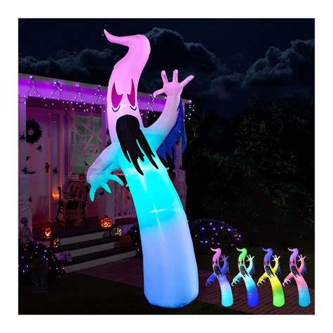 The Holiday Aisle 12 FT Tall Halloween Inflatables Ghost Outdoor