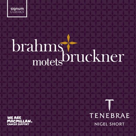 Brahms and Bruckner Motets | Recordings | Tenebrae Choir