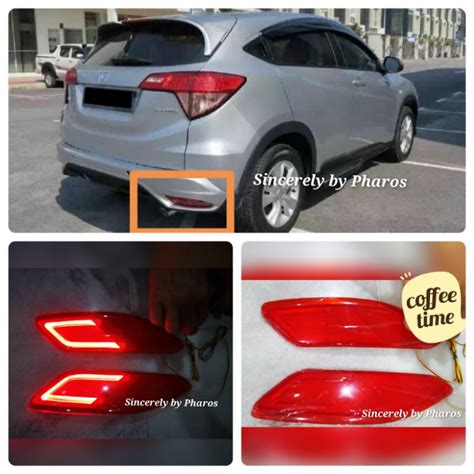 Pharos Honda HRV VEZEL Rear Bumper LED Lightbar Reflector Light Lamp