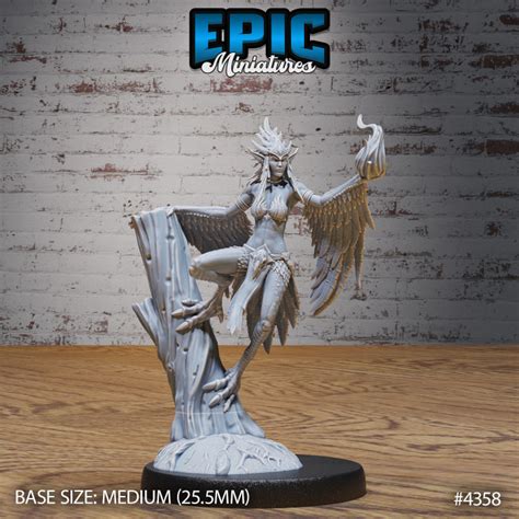 3D Printable Harpy Classic Magic / Ancient Greek Beast / Roman Myth ...