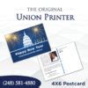 Direct Mail Postcards For Your Political Campaign Union Printed