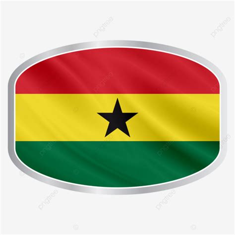 National Flag Of Ghana Emblem Vector Ghana Flag Ghana Logo Png And