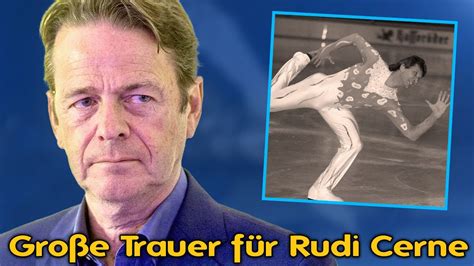 Große Trauer für Rudi Cerne Er hat immer Angst vor dem was in der