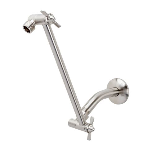 Js Jackson Shower Head Extension Arm 10 Inch Extender With Flange