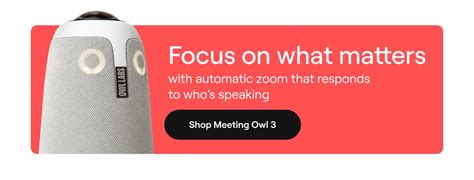 [New Feature] Flexible Meeting Owl Controls from your Favorite Device