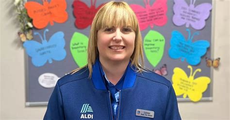 Well Known Alvaston Aldi Worker Celebrates 20 Years Working For