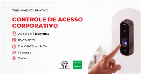 Treinamento Controle De Acesso Corporativo Blumenau Em Blumenau Sympla