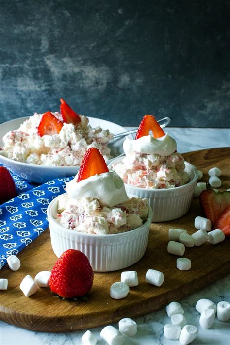 Strawberry Cheesecake Fluff Recipe Must Love Home