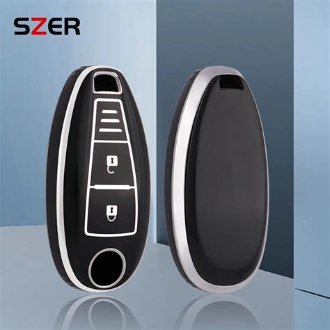 TPU Car Remote Key Case Cover Shell Fob For Suzuki Baleno Ertiga Ciaz