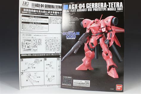 Full Review P Bandai Hguc Agx Gerbera Tetra Roll Out Ver