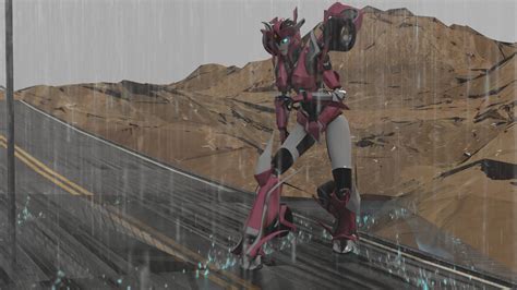 Transformers Prime Elita One Model Render By Glamrockbamoffical On