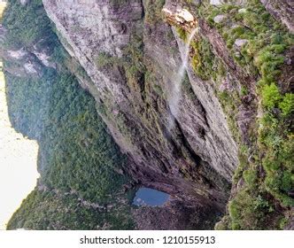 Cachoeira Da Smoke Waterfall Chapada Diamantina Stock Photo 1210155913